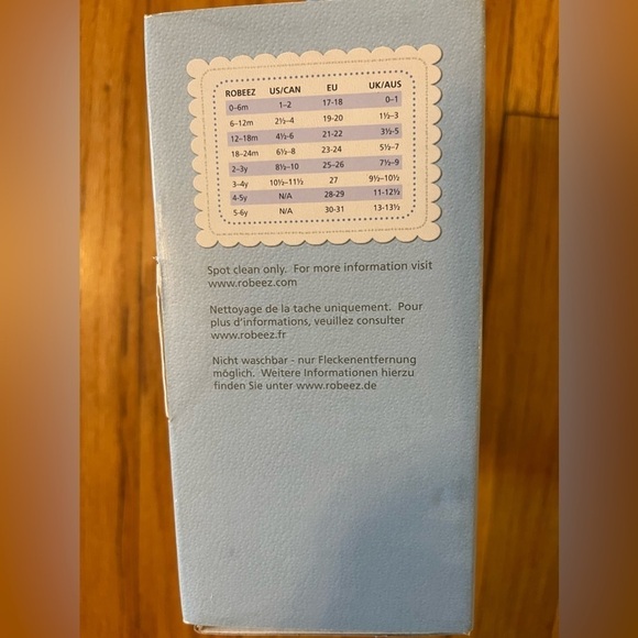 🆕 Robeez | Champ gray leather baseball theme crib shoes | 0-6 month - Picture 5 of 8